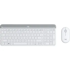 Logitech Mk470 Wireless Slim Combo Off White