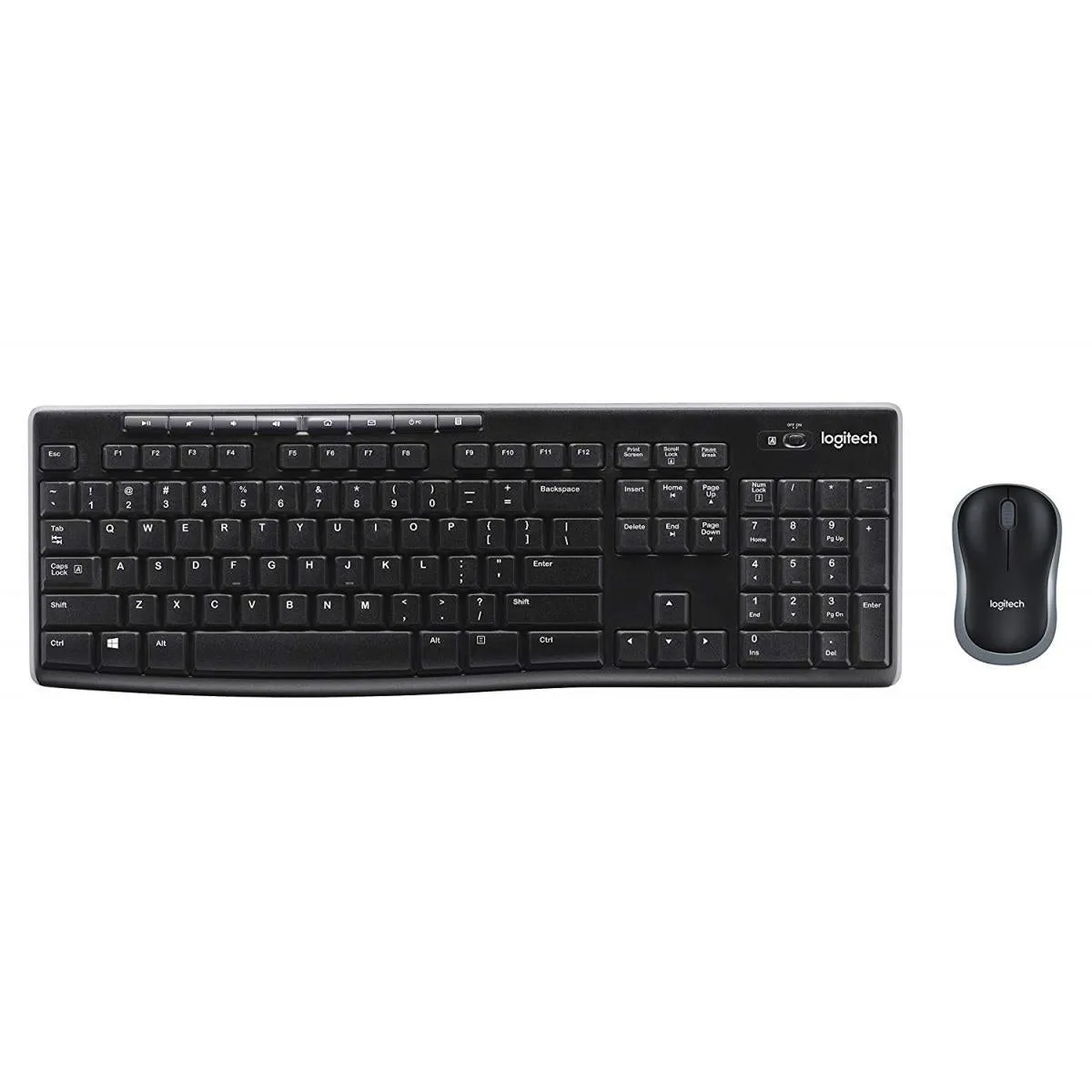 Logitech Wireless Keyboard And Mouse Combo - Mk270/Wireless Range: 10 M2 Aaa Batteries Alka