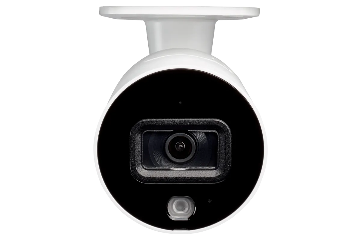 Lorex Smart Home Security Center with Six 1080p Outdoor Wi-Fi Cameras and Wi-Fi Floodlight Camera