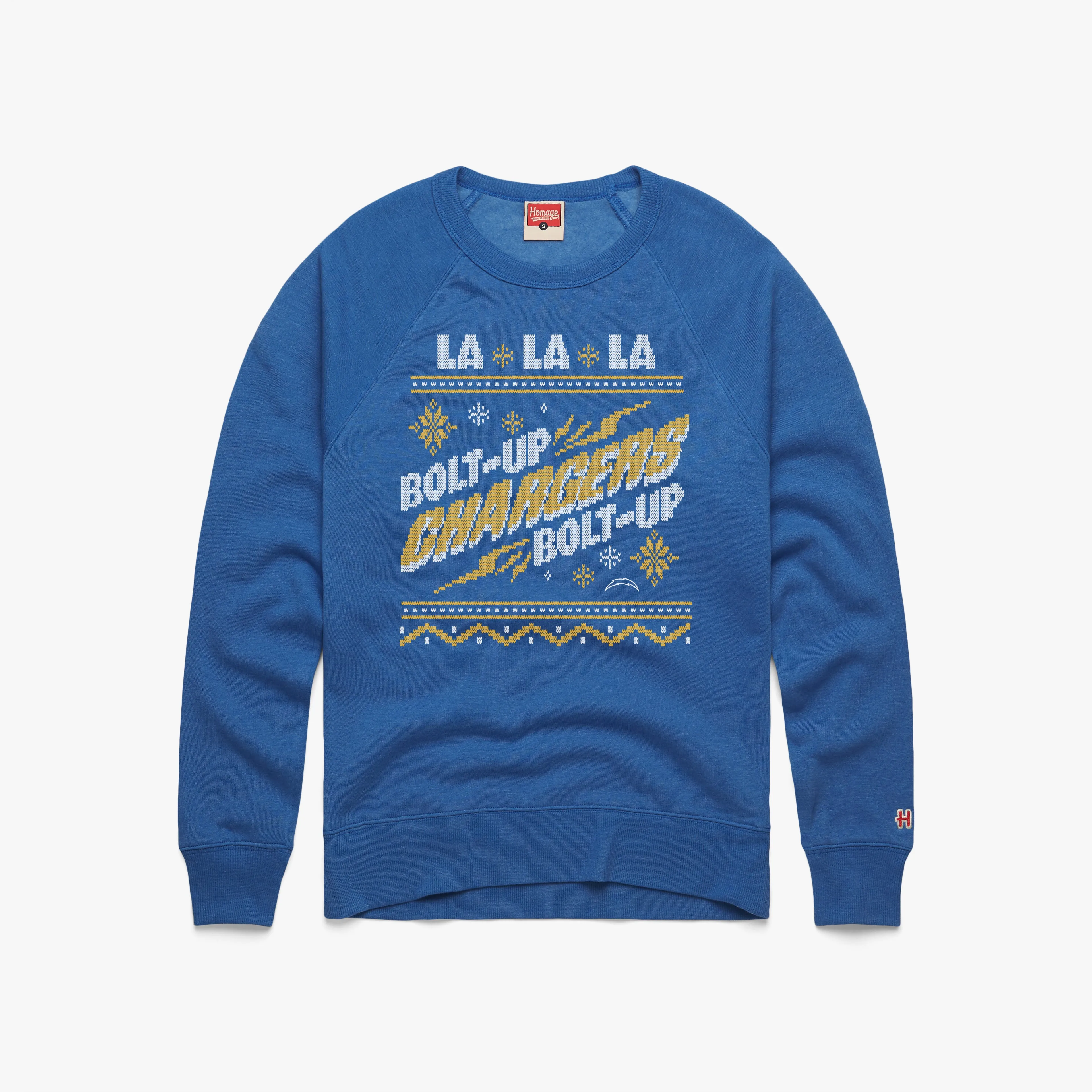 Los Angeles Chargers Holiday Crewneck