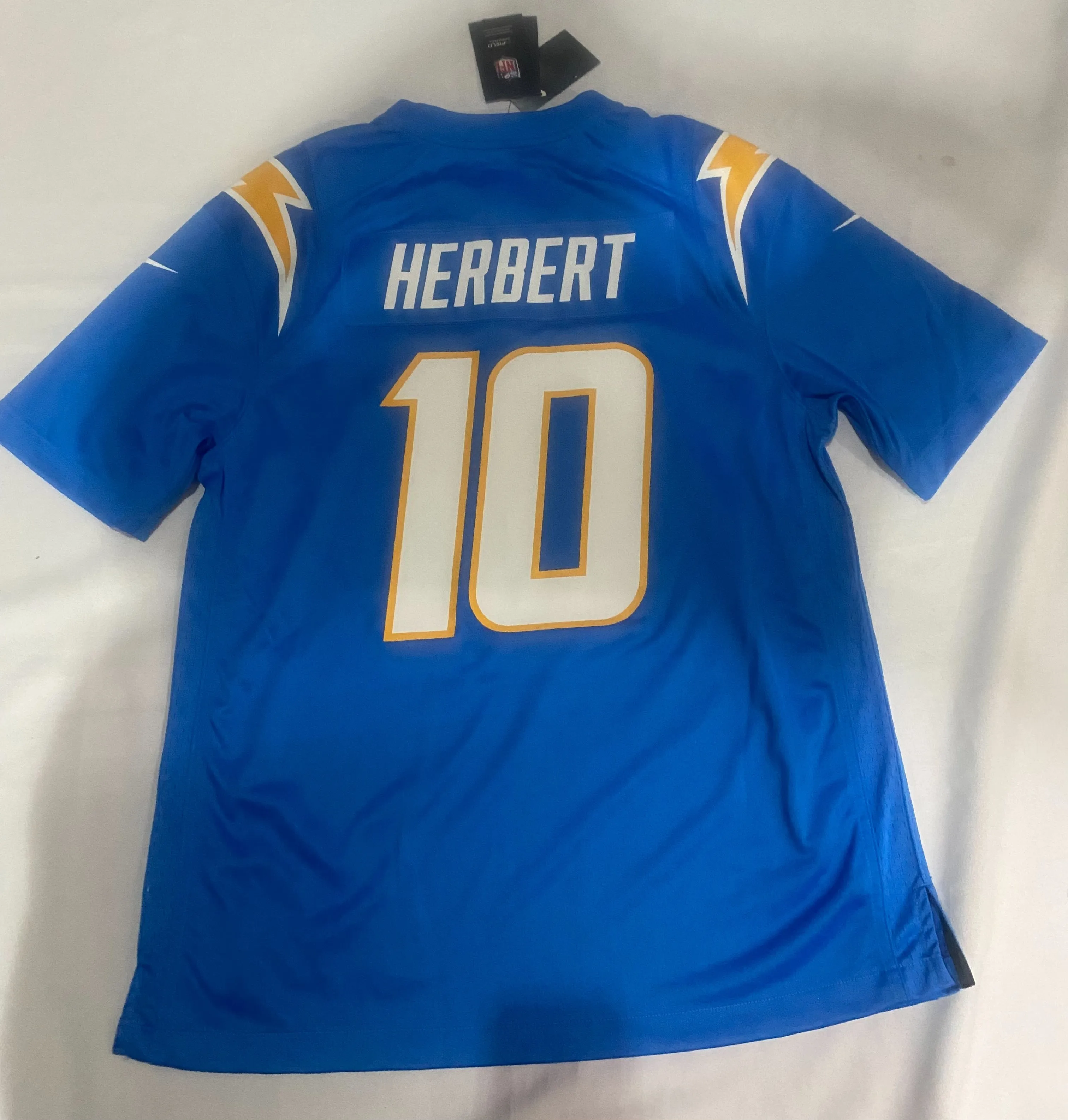 Los Angeles Chargers NFL Nike #10 Herbert Printed Jersey for Men