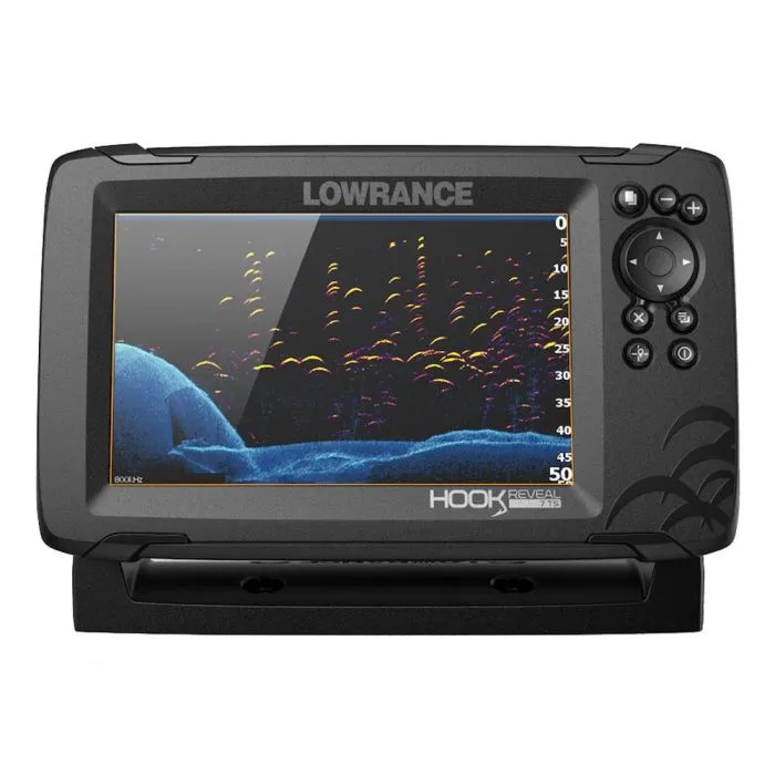 Lowrance HOOK Reveal 7 Chartplotter/Fishfinder w/TripleShot Transom Mount Transducer & US Inland Charts