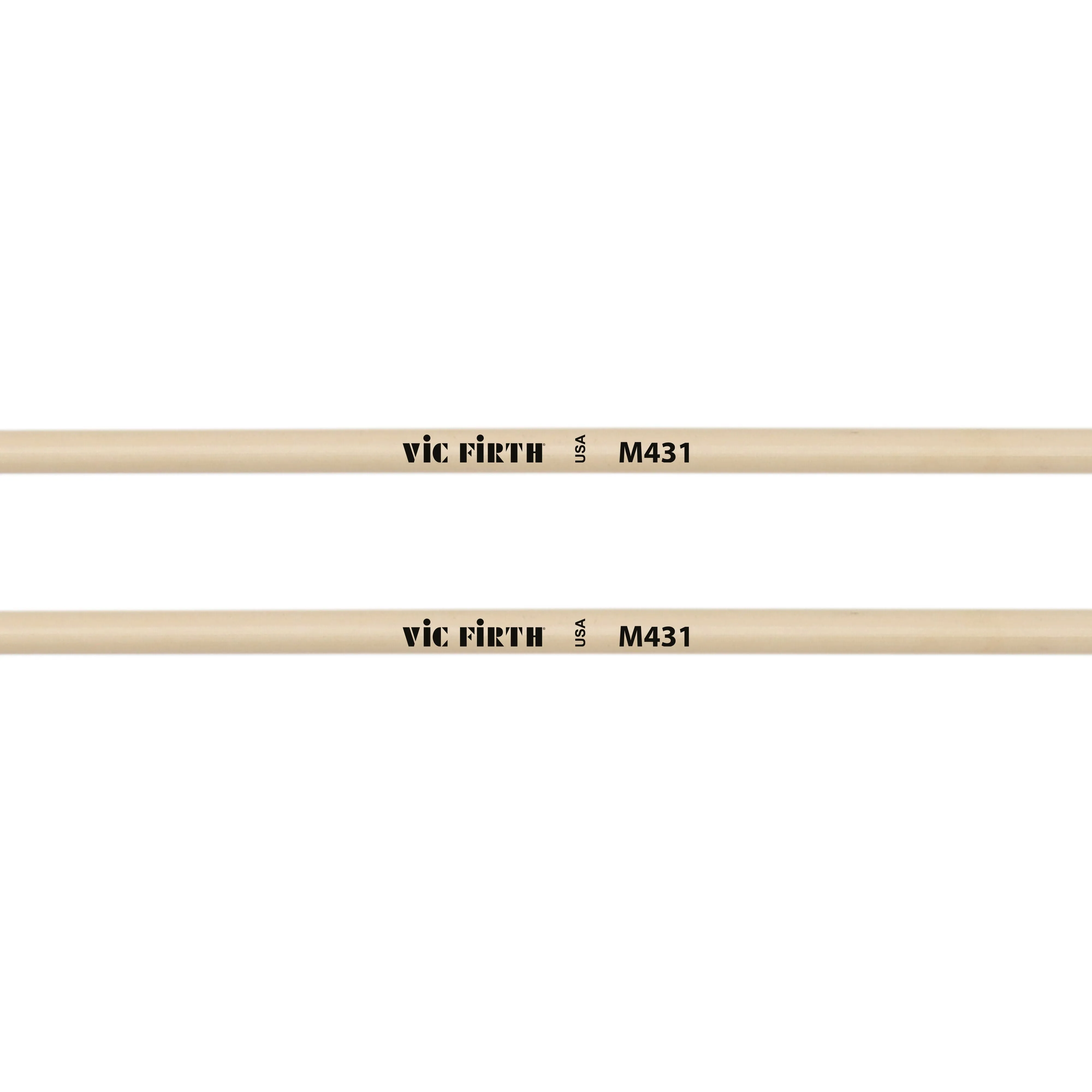 M431 - Articulate Series Keyboard Mallet - 1 1/8" Lexan, Round