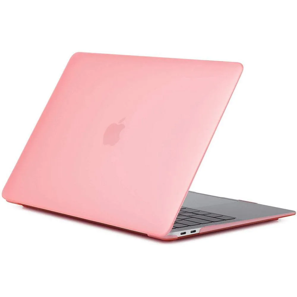 MacBook Air 13 Inch Case 2020 2019 2018, A1932, A2179, A2337 Shell Case Keyboard Cover Pink