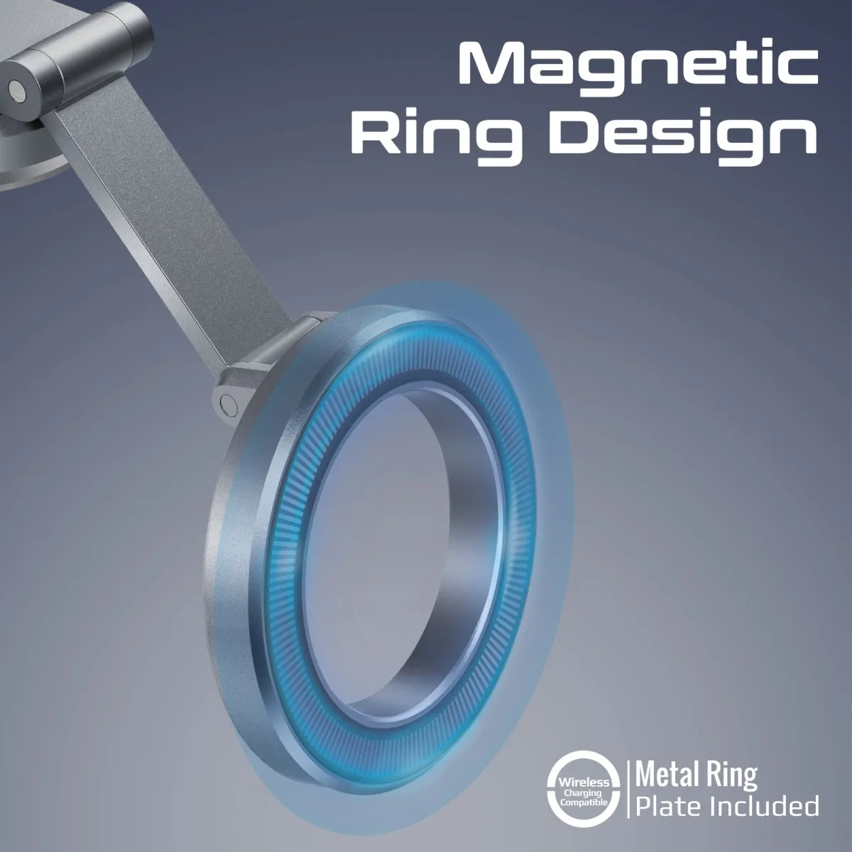 MagGrip™ 360° Cradleless Foldable Magnetic Ring Smartphone Holder