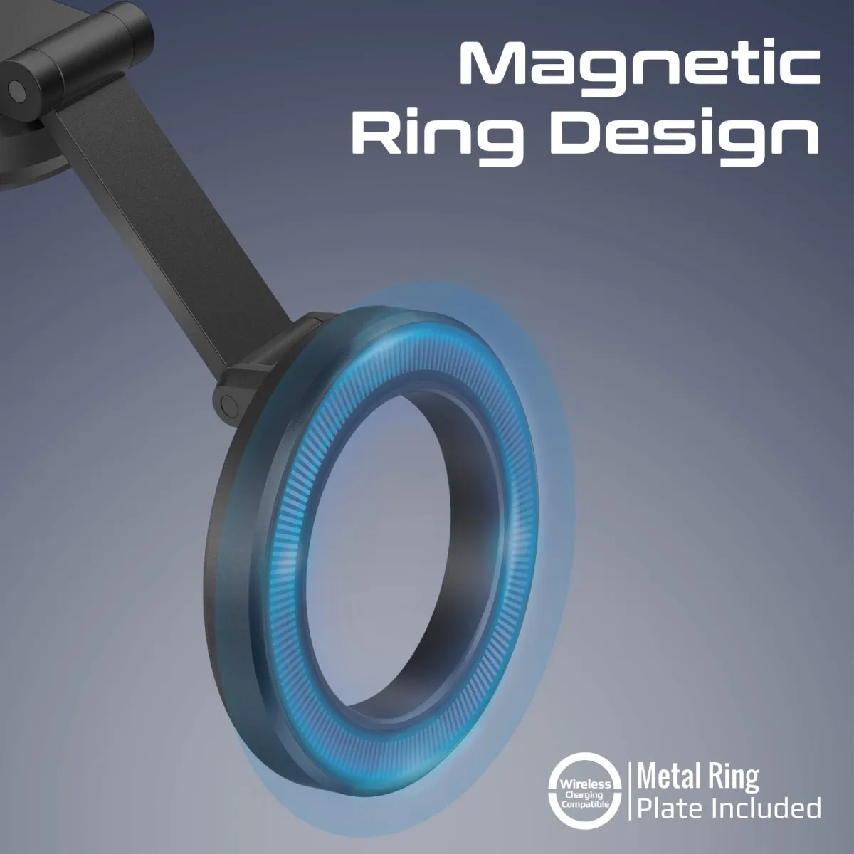 MagGrip™ 360° Cradleless Foldable Magnetic Ring Smartphone Holder