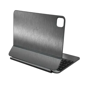 Magic Keyboard for iPad Pro 11” (M4, 2024) BRUSHED TITANIUM Metallic Skin