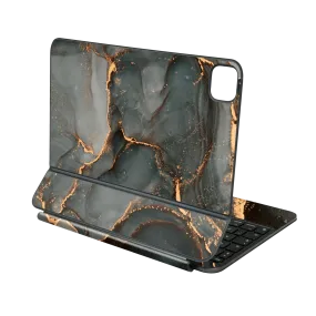 Magic Keyboard for iPad PRO 13” (M4, 2024) SIGNATURE AGATE GEODE Deep Forest Skin