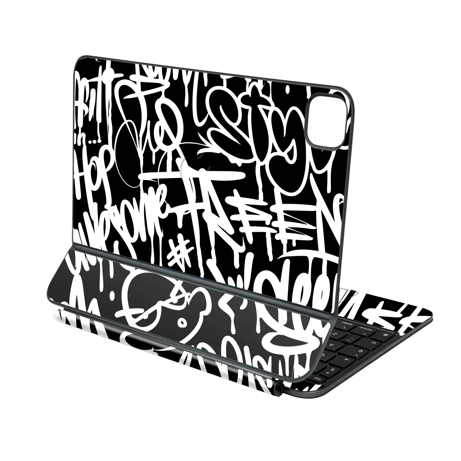 Magic Keyboard for iPad PRO 13” (M4, 2024) SIGNATURE Monochrome Graffiti Skin