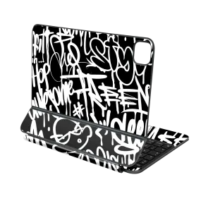 Magic Keyboard for iPad PRO 13” (M4, 2024) SIGNATURE Monochrome Graffiti Skin