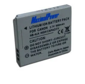 Maximal Power NB-4L (NB4L) Battery for Canon digital Camera