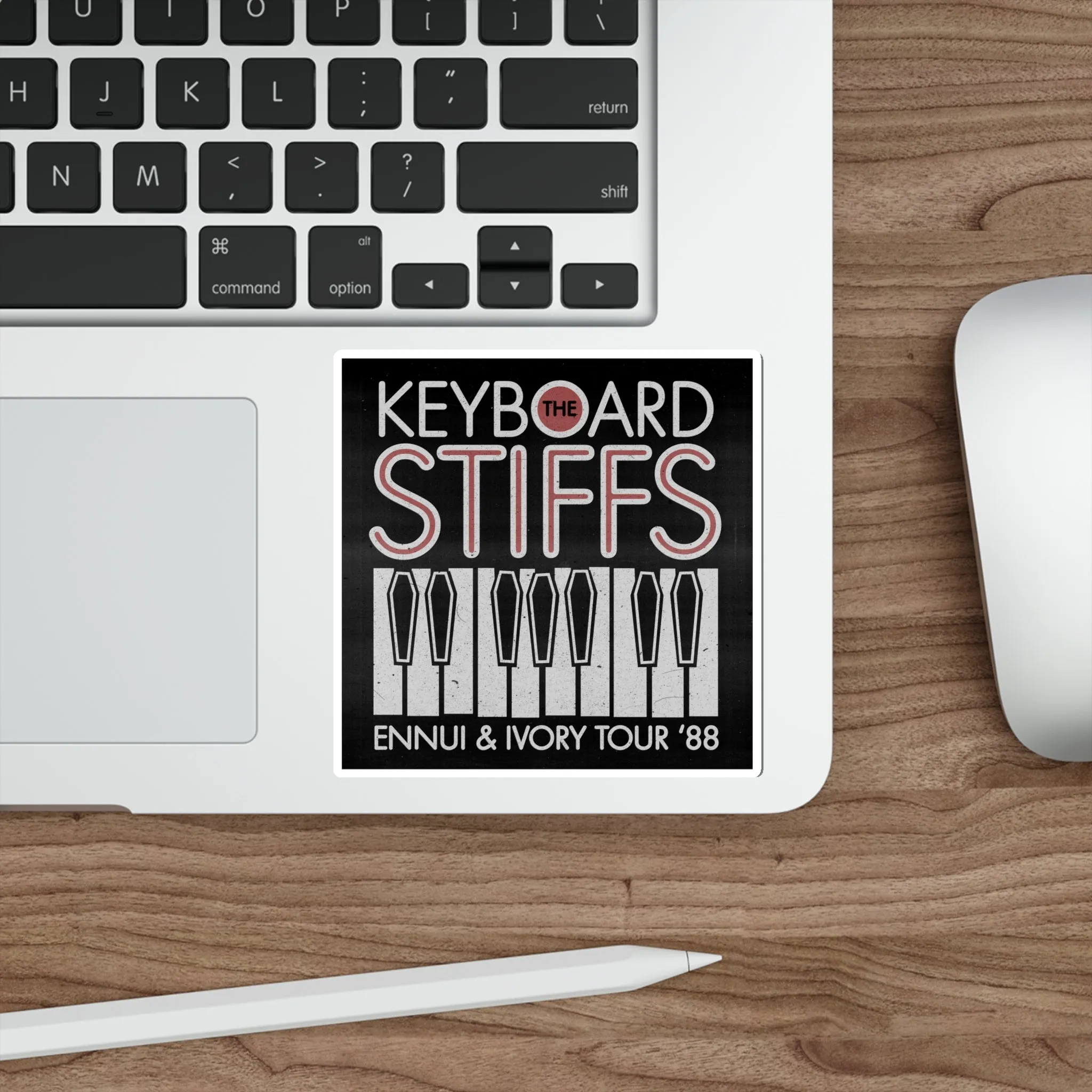 MB #27 - THE KEYBOARD STIFFS - Sticker