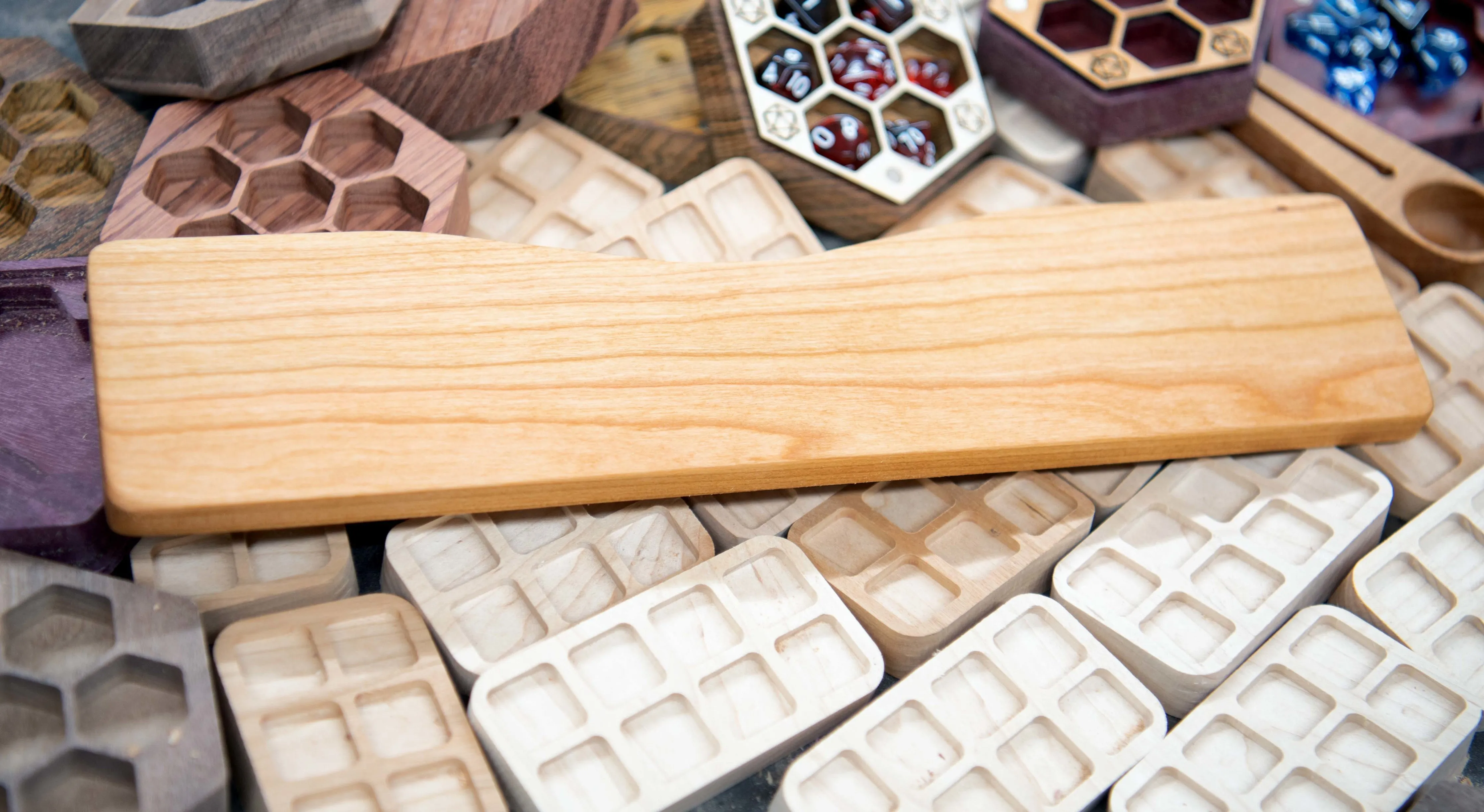 Mechanical Keyboard Wooden Wrist Rests