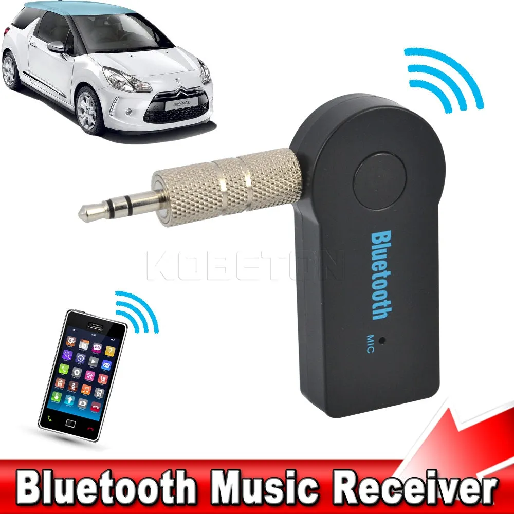 Mini 3.5MM Jack AUX Audio MP3 Music Bluetooth Receiver Car Kit Wireless Handsfree Speaker Headphone Adapter A2DP USB for iphone