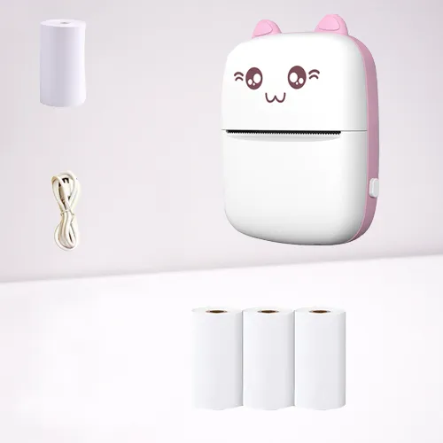 Mini Cat Thermal Bluetooth Label Printer