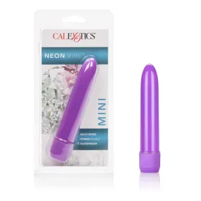 Mini Neon Multi-Speed Vibe 4.5 Inches - Purple