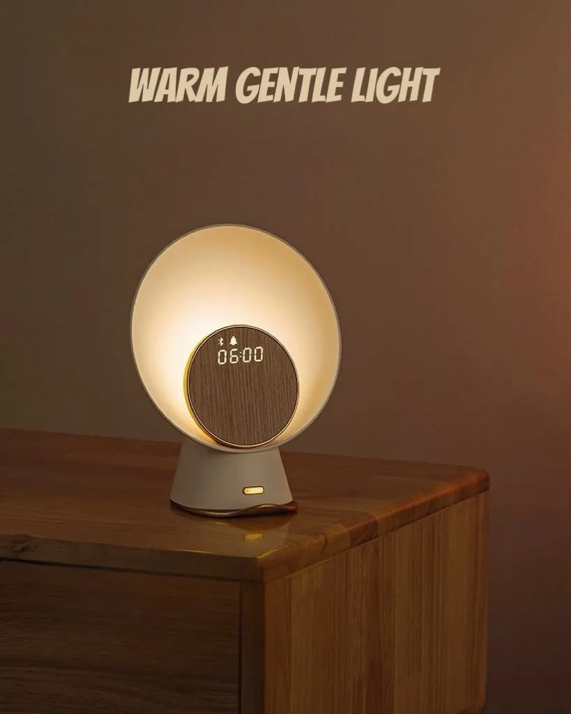 Moon Station: Bedside Lamp, Wireless Charger, Stereo Speaker All In One