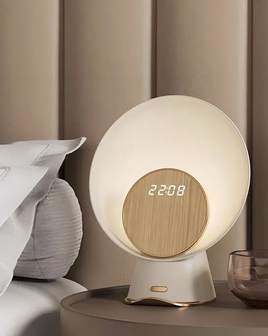 Moon Station: Bedside Lamp, Wireless Charger, Stereo Speaker All In One