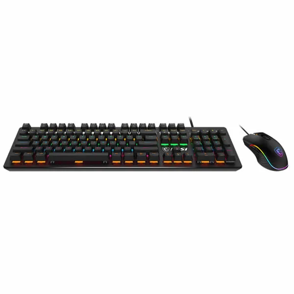 MSI FORGE GK300 Keyboard and Mouse Gaming Combo BLUE SWITCHES