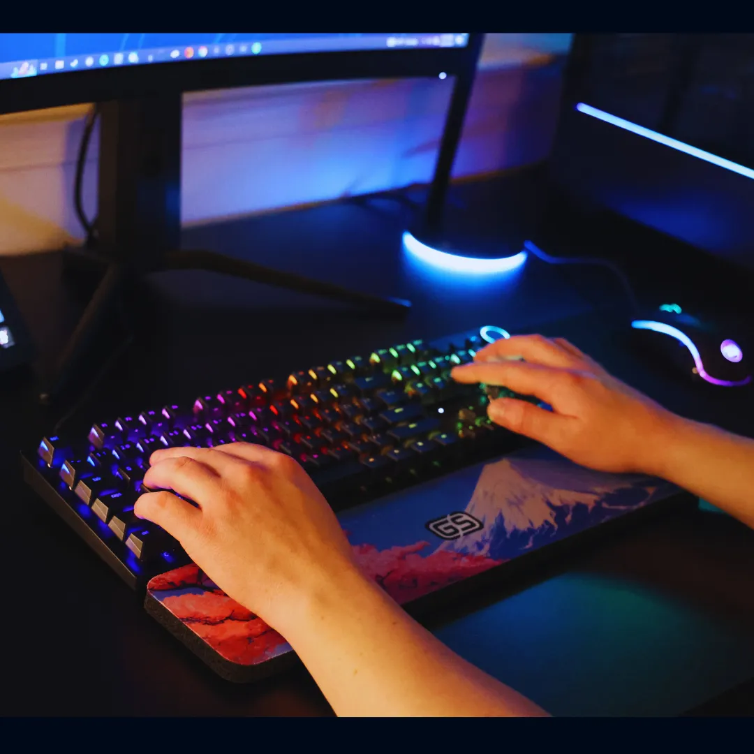 Nano Blossom Wrist Rest