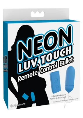 Neon Luv Touch Remote Bullet Blue