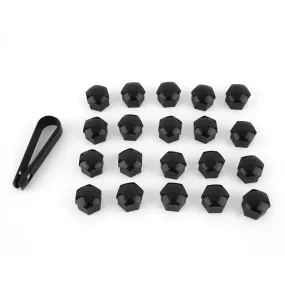 New car styling 20Pcs 17mm Special Socket Car Wheel Auto Hub Screw Cover Nut Caps Bolt Rims Exterior Decoration Protecting