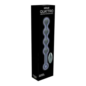 Nexus - Quattro Vibrating Anal Balls Beads (Black)