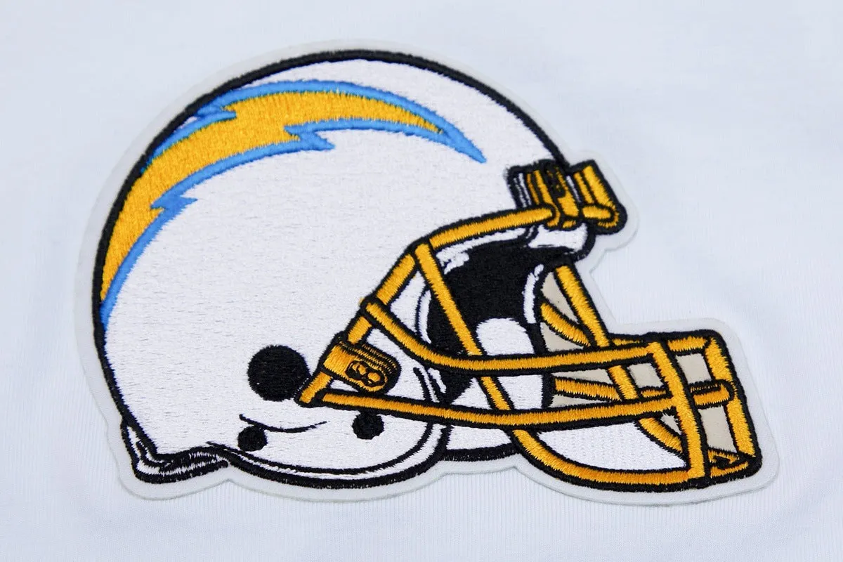 NFL LOS ANGELES CHARGERS CLASSIC BRISTLE MEN'S TEE (WHITE)