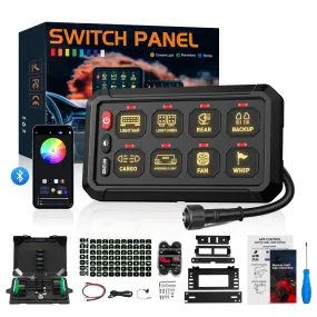 Novsight Bluetooth RGB Switch Panel Kit 8 Gang/12 Gang with App