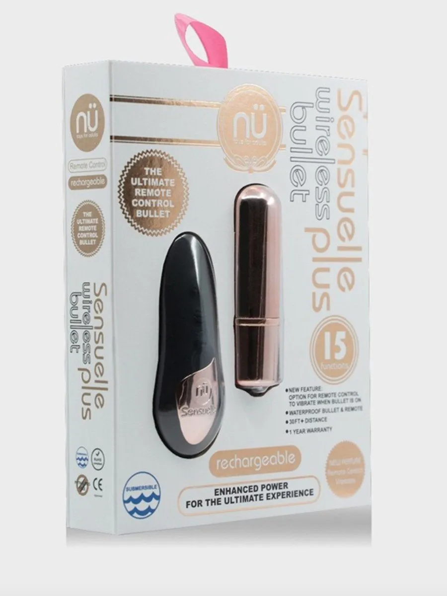 Nu Sensuelle Remote Control Wireless Bullet Plus