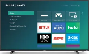Philips 55" Class 4K UHD Roku Smart TV w/ HDR  (55PFL4864/F7)
