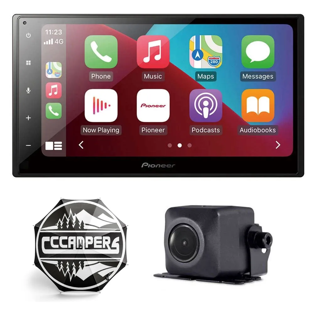 Pioneer Stereo upgrade 6.8" Capacitive Touchscreen Apple CarPlay Android Auto DAB/DAB  Digital Radio Bluetooth Mechafree Spotify