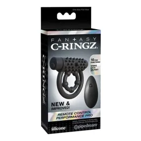 Pipedream - Fantasy C Ringz Remote Control Performance Pro Remote Control Cock Ring (Black)