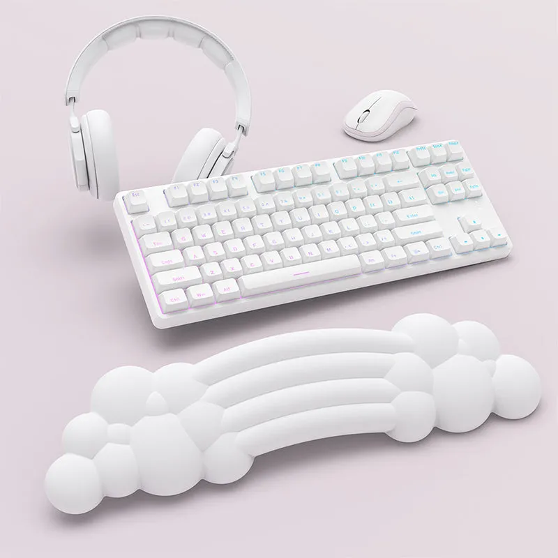 PIWIJOY Cloud Pad Keyboard Wrist Rest Soft Memory Foam