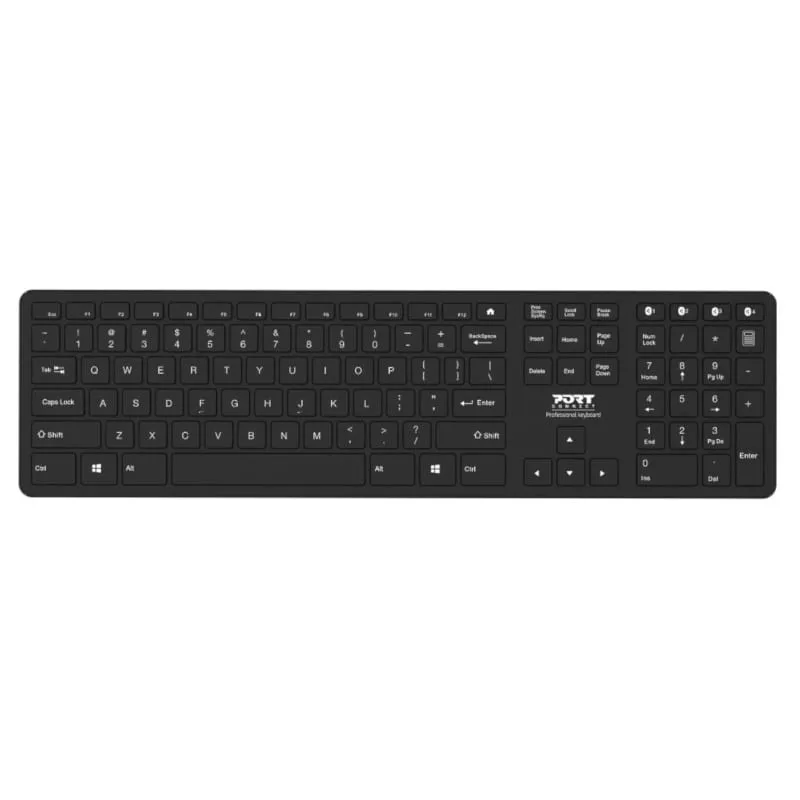 Port Wireless Keyboard - Office Bluetooth Keyboard