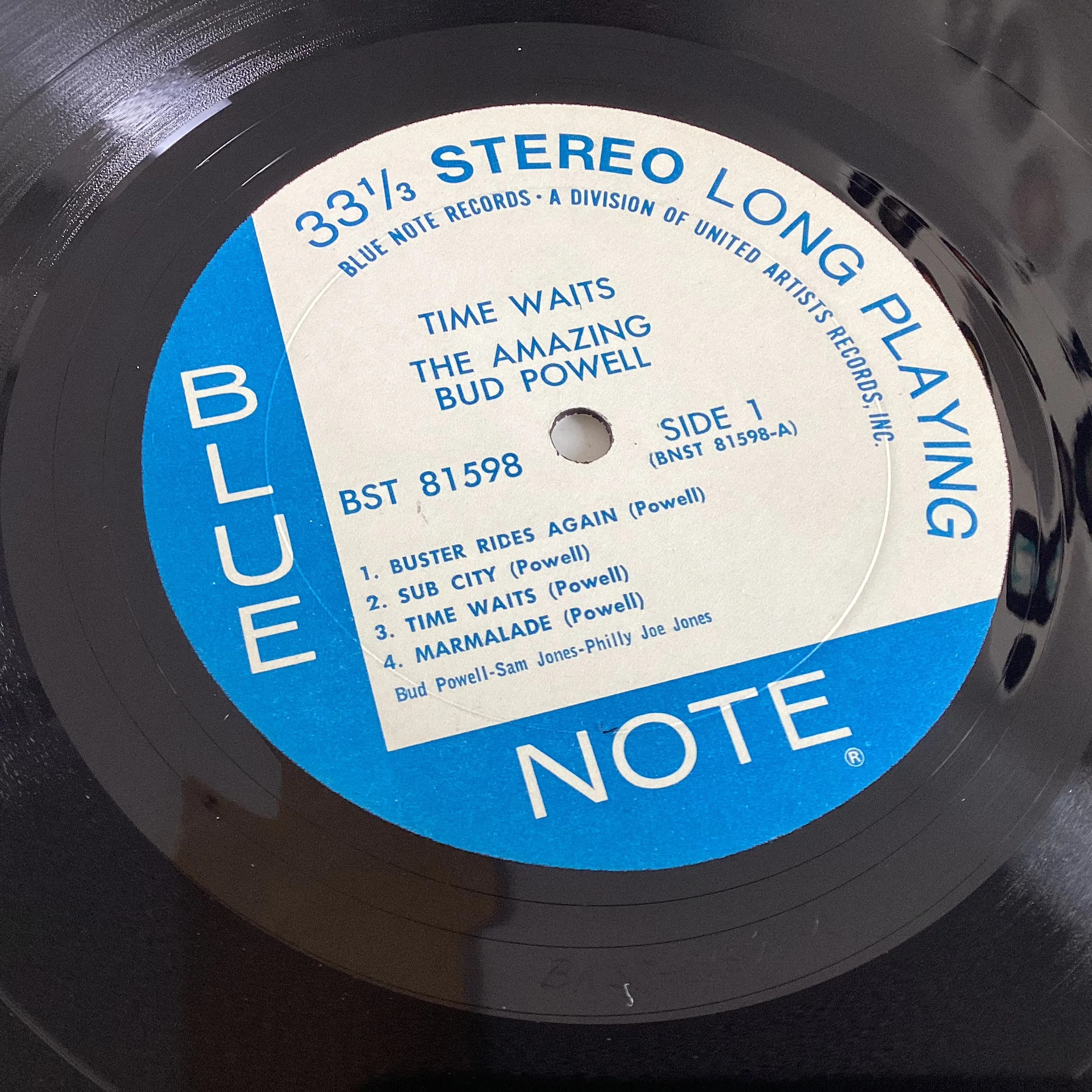 POWELL, BUD = TIME WAITS (US 1970) (USED)