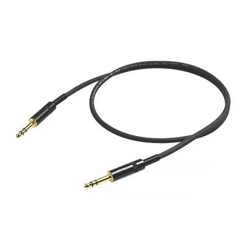 Proel Challenge Series Audio Cables (6.3mm Stereo Jack - 6.3mm Stereo Jack)