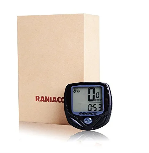 Raniaco Bike Computer, Original Wireless Bicycle Speedometer, Bike Odometer Cycling Multi Function