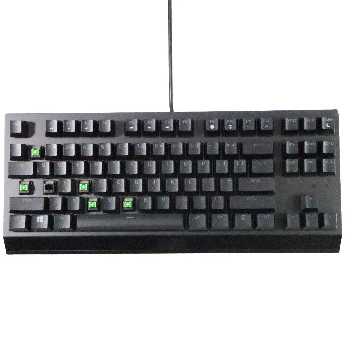 Razer BlackWidow V3 Tenkeyless TKL Mechanical Keyboard: Green Switches