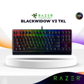 Razer Blackwidow V3 TKL Tenkeyless Wired Gaming Keyboard | TKL | Chroma RGB | 80 Million Keystroke Lifespan | Mechanical