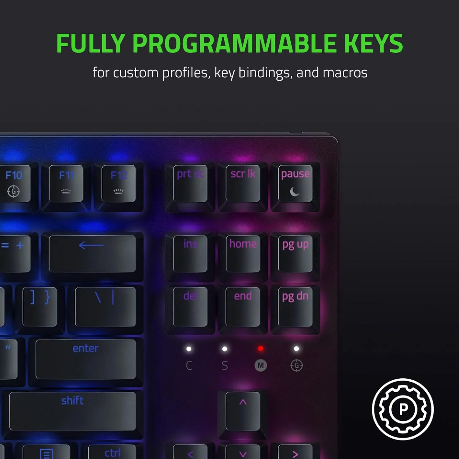 Razer Blackwidow V3 TKL Tenkeyless Wired Gaming Keyboard | TKL | Chroma RGB | 80 Million Keystroke Lifespan | Mechanical