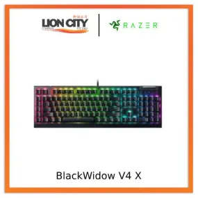 Razer BlackWidow V4 X - US Layout - Mechanical Gaming Keyboard with Razer Chroma™ RGB