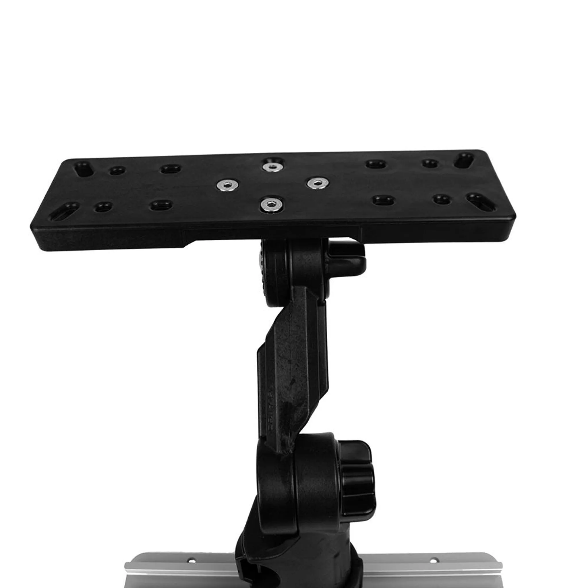 Rectangular Fish Finder Mount with Track Mounted LockNLoad™ Mounting System