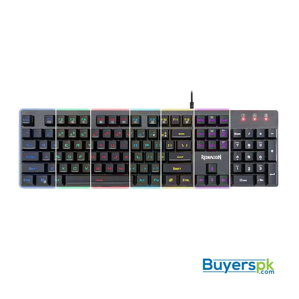 Redragon K509 Dyaus 7 Colors Backlit Gaming Keyboard