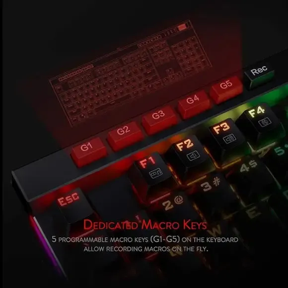 Redragon K580 VATA RGB Mechanical Gaming Keyboard