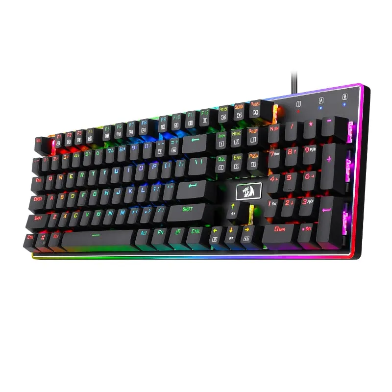 Redragon Ratri Silent Rgb Mechanical Gaming Keyboard - Black