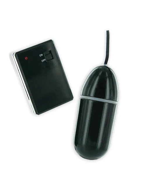 Remote Control Waterproof Bullet - Black