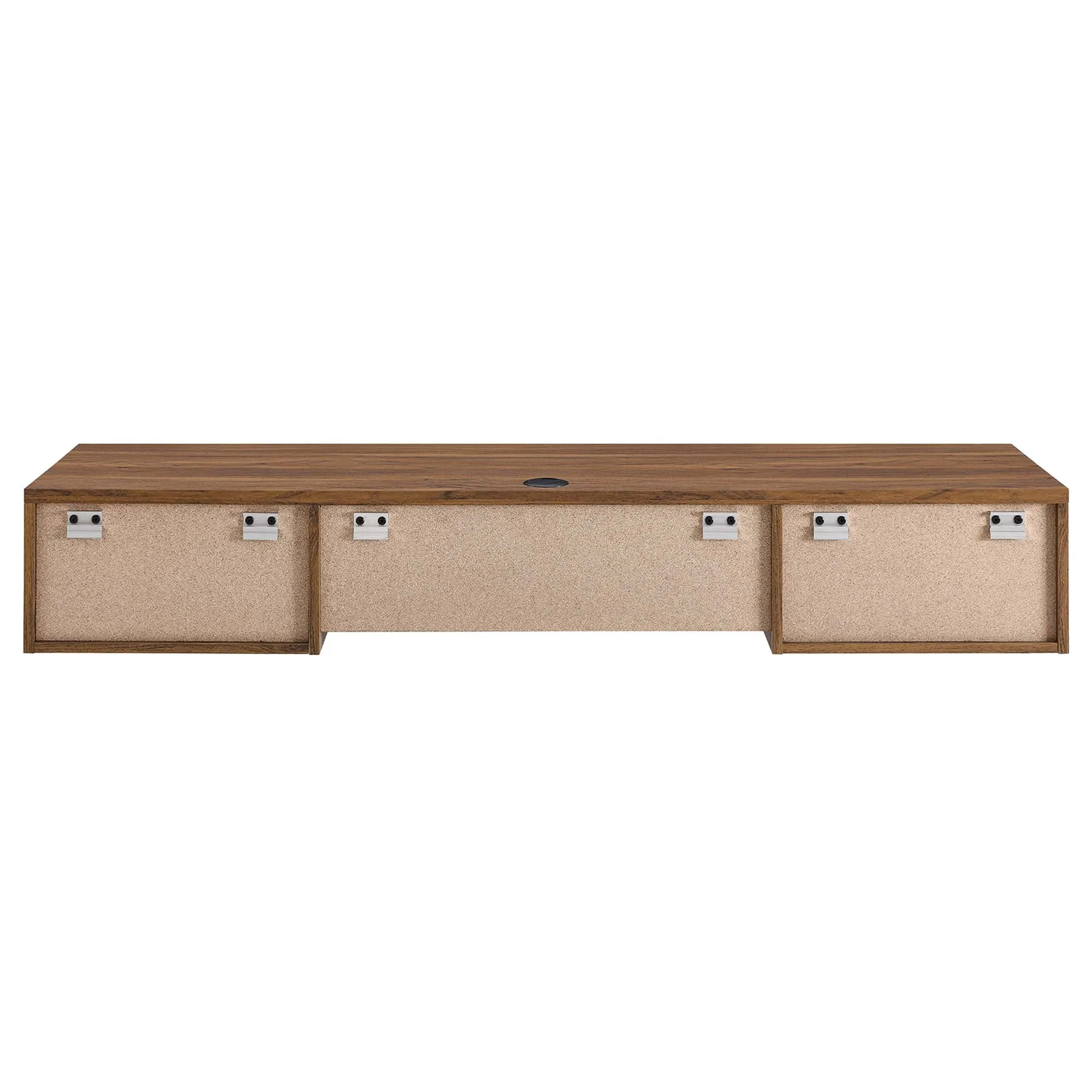 Render Wall Mount Wood Office Desk by Modway