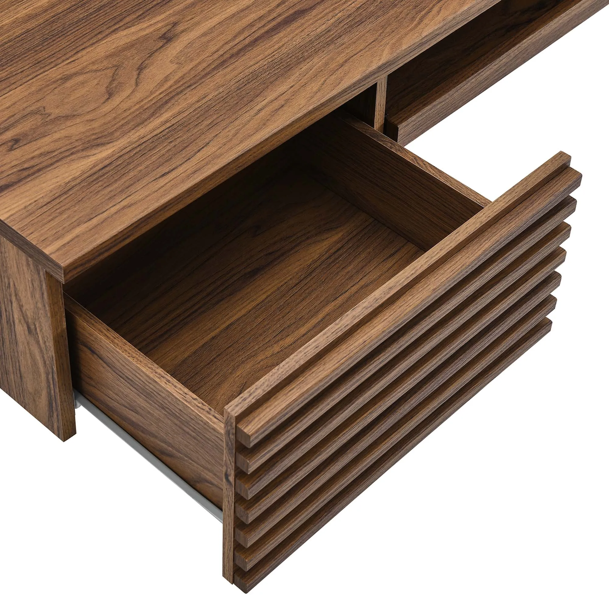 Render Wall Mount Wood Office Desk by Modway