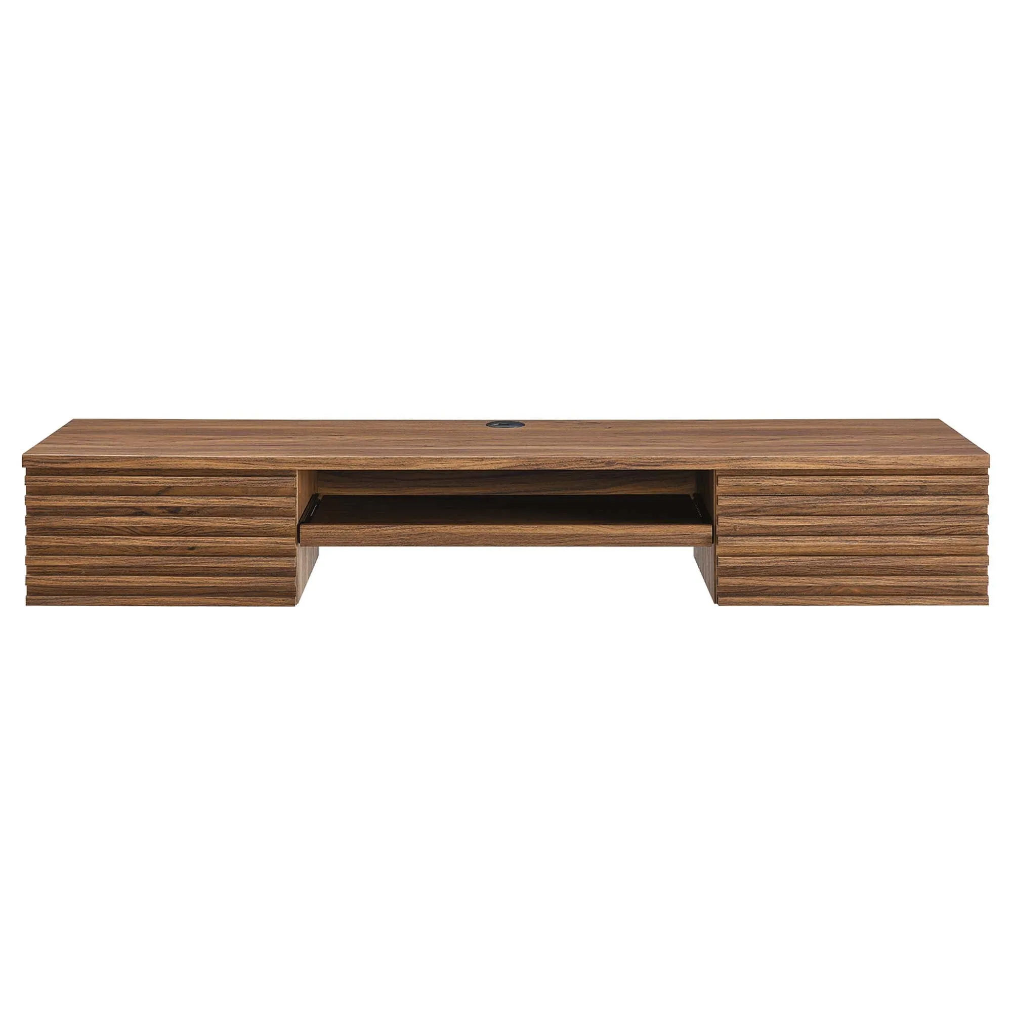 Render Wall Mount Wood Office Desk by Modway